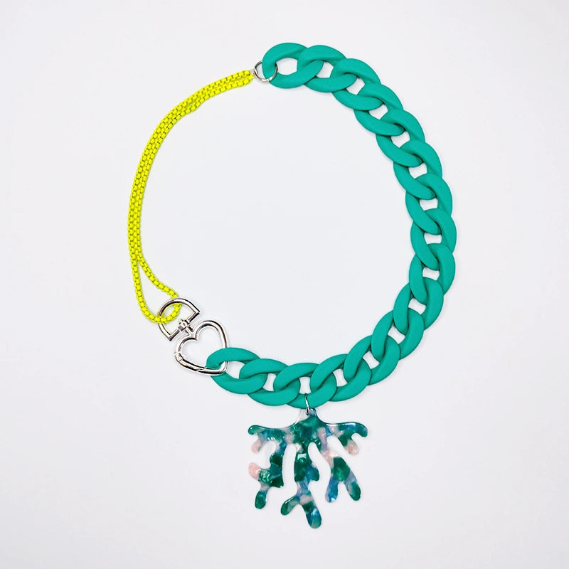 Choker Con Coral