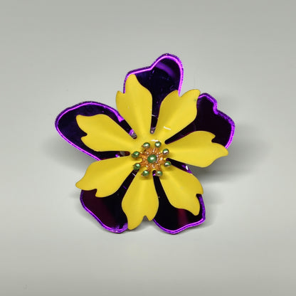 Anillo Jaune Et Violet