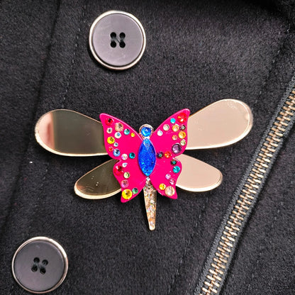 Libélula y Mariposa