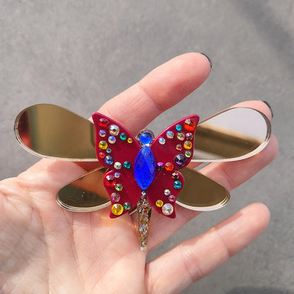 Libélula y Mariposa