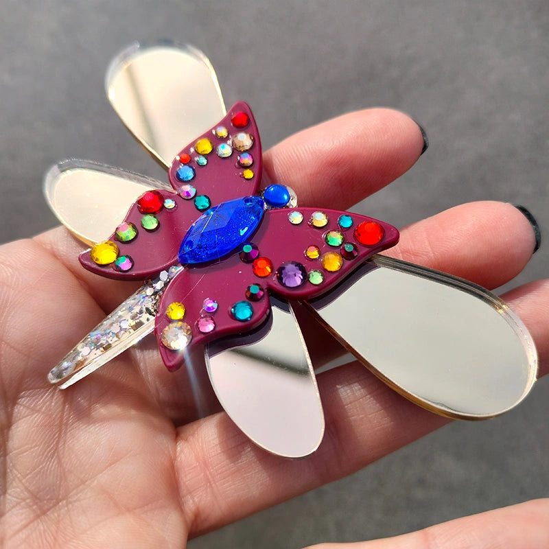 Libélula y Mariposa