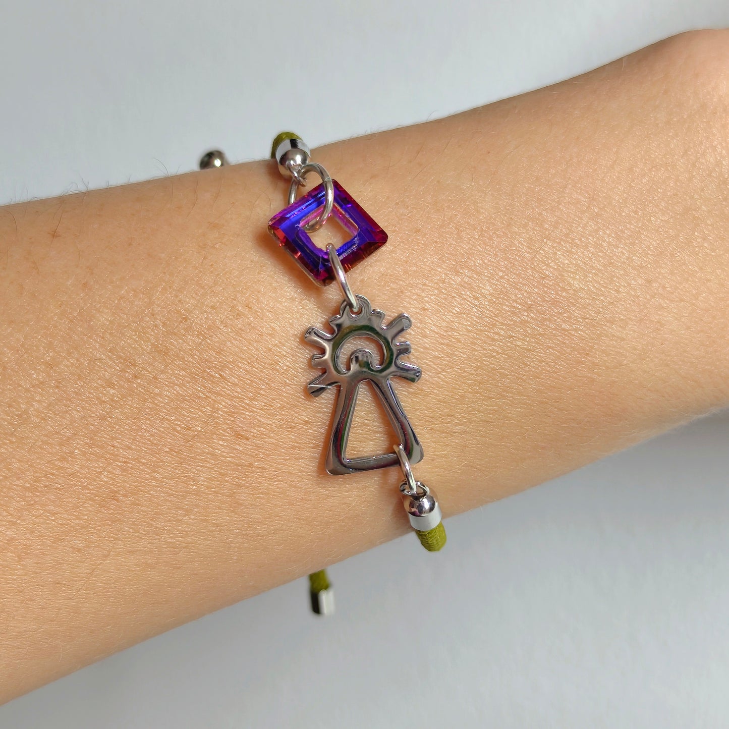 Pulsera Pilarica Cristal