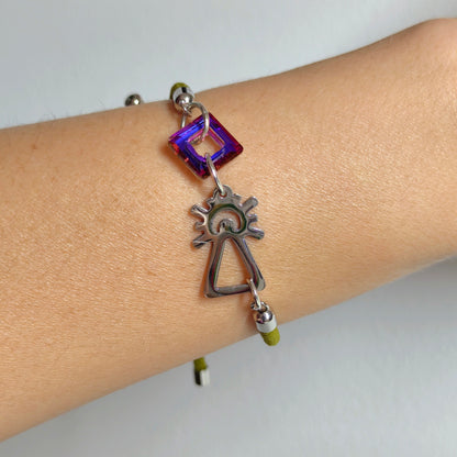 Pulsera Pilarica Cristal